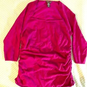 Square neck roughed sweater